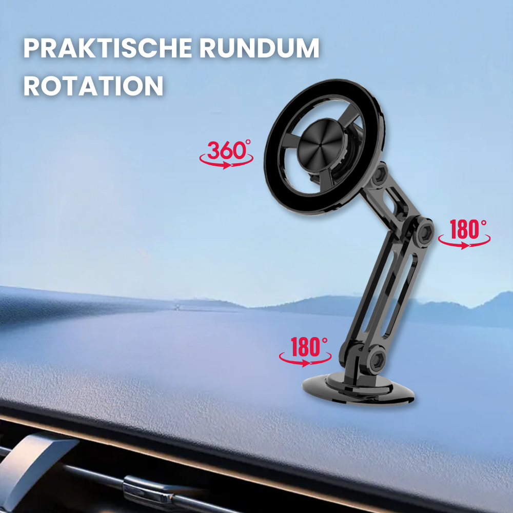 360° Smartphone-Halter – Perfekte Ausrichtung ohne Sichtbehinderung