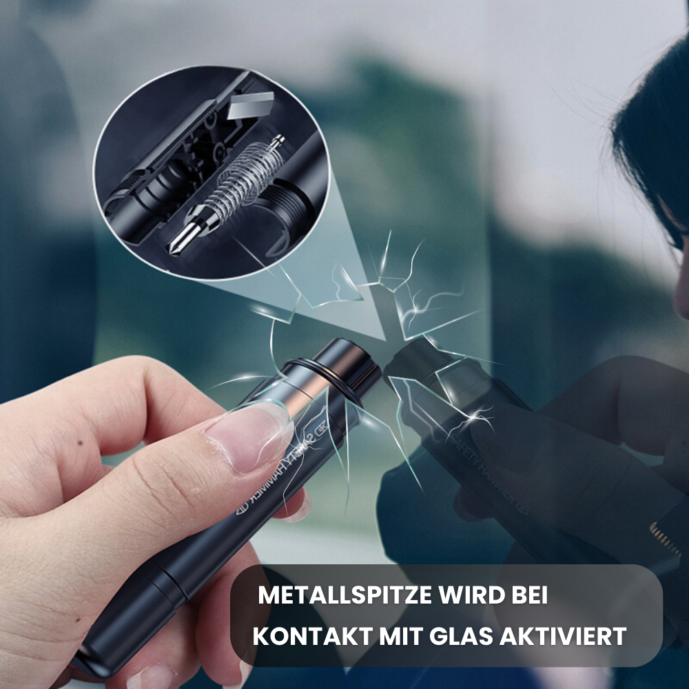 2-in-1 Rettungswerkzeug für Autos – Schnelle Hilfe, wenn es darauf ankommt